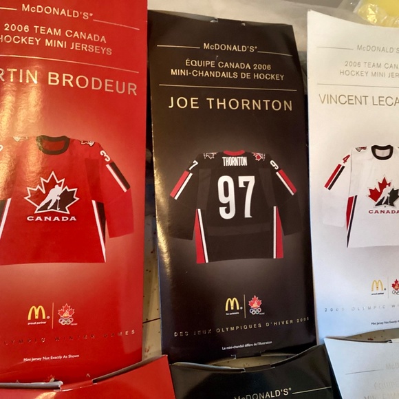 McDonald’s 2006 Team Canada Mini jersey set - Picture 4 of 5